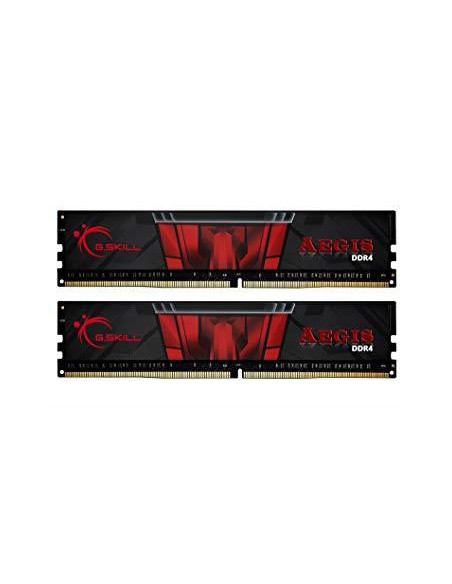 Memorie DDR G.Skill - gaming "Aegis" DDR4 16GB frecventa 3000 MHz, 8GB x 2 module, radiator, latenta CL16, "F4-3000C16D-16GISB"