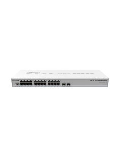 SWITCH MIKROTIK, CRS326-24G-2S+RM, porturi Gigabit x 24,...