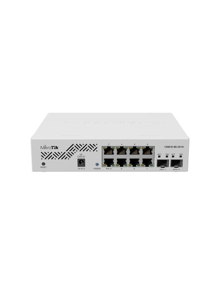SWITCH Mikrotik, Gigabit x 8, SFP+ x 2, managed, "CSS610-8G-2S+IN"