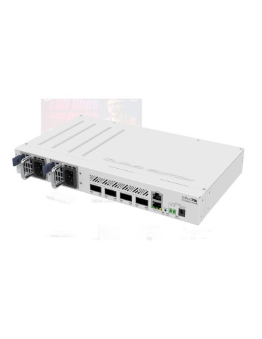 MIKROTIK SWITCH 1XFE 4X 100G CRS504-4XQ...