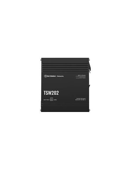 SWITCH Teltonika managed L2 si L3 "TSW202", POE+, 8 x LAN port 10/100/1000 Mbps POE+, 2 x SFP, buget PoE 240W "TSW202000000"