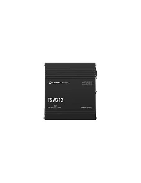 SWITCH Teltonika managed L2 si L3 "TSW212", 8 x LAN port 10/100/1000 Mbps, 2 x SFP, "TSW212000000"