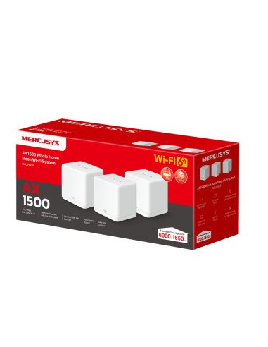 Routere Wireless MERCUSYS HALO H60X WHOLE MESH...