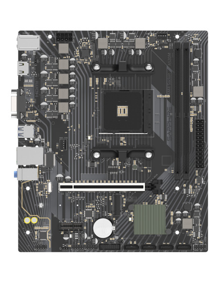 Placa de baza Sapphire "A520M-E", skt. AM4, chipset AMD A520, mATX, 2 x DDR4 max. 64 GB, USB 3.2 gen 1 -A x 2, USB 2.0 x 1, 4 x