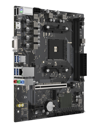 Placa de baza Sapphire "A520M-E", skt. AM4,...