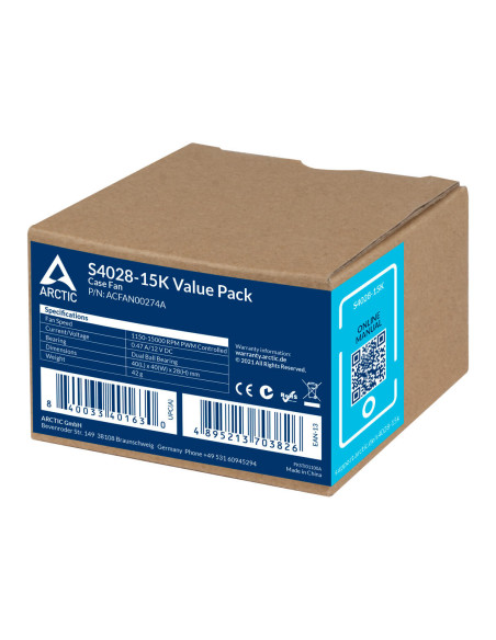 VENTILATOR ARCTIC PC, S4028-6K - 5 Pack,"ACFAN00273A"