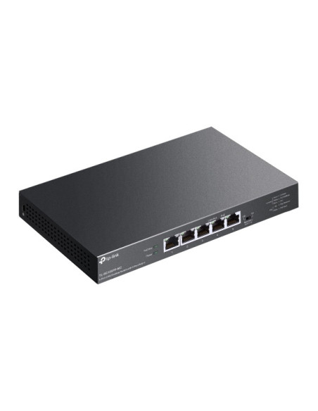 Switch TP-Link, 5-Port 2.5G Desktop Switch with 4-Port PoE++, IEEE 802.3af/at/bt, metalic "TL-SG105PP-M2"