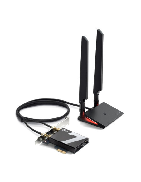 ADAPTOR RETEA TP-LINK, BE9300 Wi-Fi 7 Bluetooth 5.4 PCIe Adapter, 9300 Mbps, WI-FI 7 si Bluetooth 5.4, antena externa x 2, "Arch