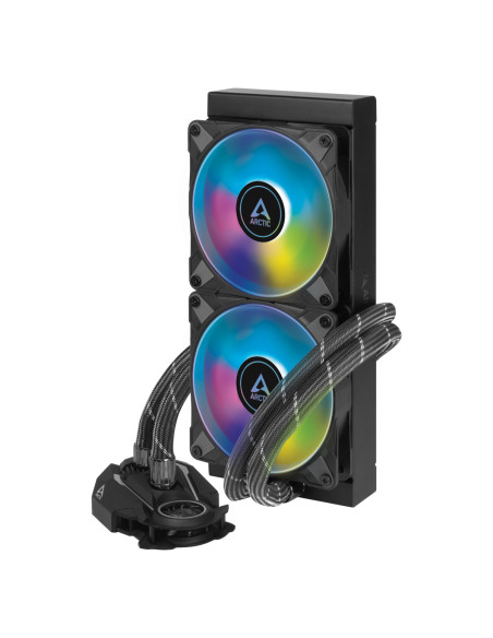 COOLER Arctic "Liquid Freezer III Pro 240 ARGB", skt. LGA1851, LGA 1700, AM4, AM5, racire cu lichid, 2 x 120mm P12 Pro, 600 - 30