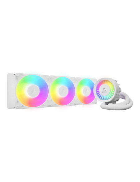 COOLER Arctic "Liquid Freezer III Pro 360 A-RGB W", skt. LGA1851, LGA 1700, AM4, AM5, racire cu lichid, 3 x 120mm, 600 - 3000 RP