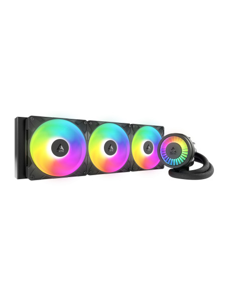 COOLER Arctic "Liquid Freezer III Pro 420 A-RGB", skt. LGA1851, LGA 1700, AM4, AM5, racire cu lichid, 3 x 140mm P14 Pro ARGB, 80
