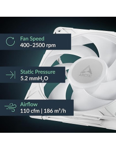 Set 3 ventilatoare Arctic "P14 Pro A-RGB", 140mm, 400 -... 2