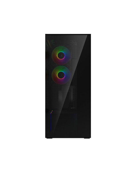 CARCASA Arctic "Xtender VG BK", mid tower, max 8xfan, 3x P14 Pro R A-RGB si 2x P12 Pro A-RGB instalate, shroud 24 LED ARGB, USB-