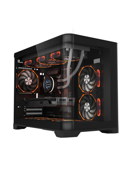 Carcase 1st PLAYER Carcasa 1STPLAYER Gaming UV6 BLACK