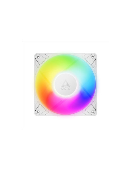 Set 3 ventilatoare Arctic "P12 Pro A-RGB (White) - 3 Pack", 120mm, 600 - 3000 RPM, FDB, 77 cfm, 4-Pin Fan Plug + 4-Pin Socket, l