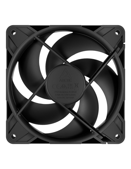 Ventilator Arctic "P12 Pro Reverse", 120mm, 500 - 3000 RPM, FDB, 73 cfm, 4-Pin Fan Plug + 4-Pin Socket, negru, "ACFAN00331A"