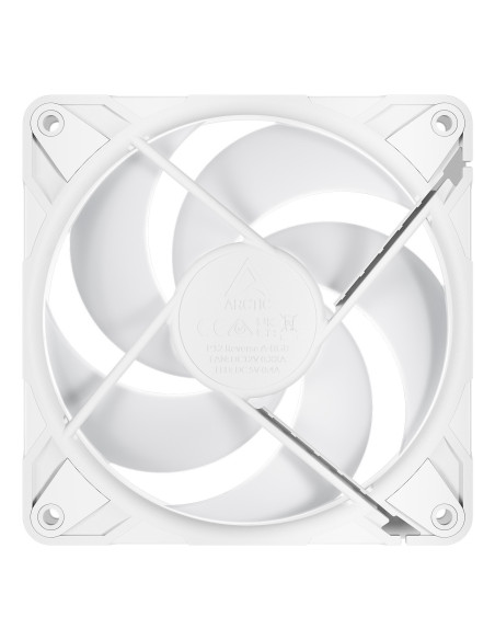 Set 3 ventilatoare Arctic "P12 Pro Reverse A-RGB (White) - 3 Pack", 120mm, 500 - 3000 RPM, FDB, 73 cfm, 4-Pin Fan Plug + 4-Pin/3
