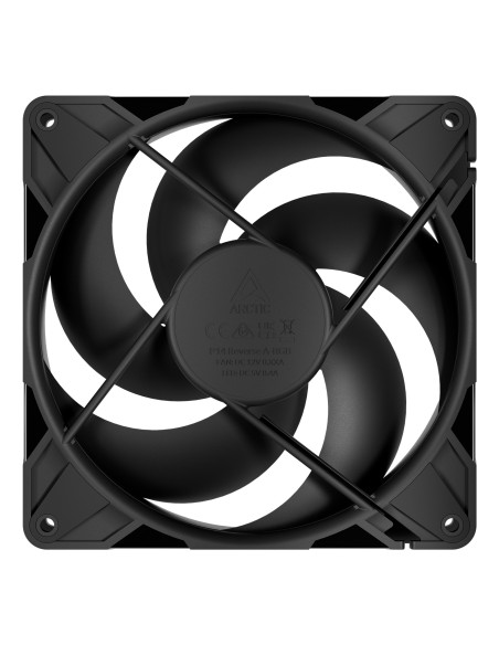 Set 3 ventilatoare Arctic "P14 Pro Reverse - 3 Pack", 140mm, 400 - 2650 RPM, FDB, 98 cfm, 4-Pin Fan Plug + 4-Pin Socket, negru,