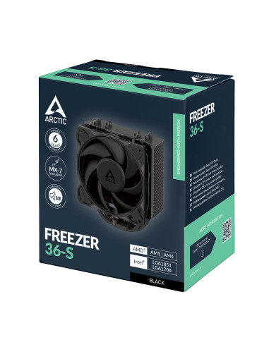 COOLER Arctic "Freezer 36-S (Black)" skt. Intel...