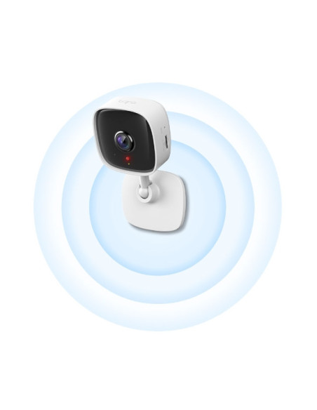 CAMERA IP TP-LINK, cube, pt. interior, dist. IR 9 m, tip lentila fixa 3.3 mm, 2 Mpx, wi-fi, microfon, carcasa plastic, slot SD c
