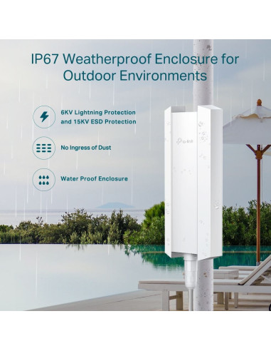 ACCESS POINT TP-LINK wireless AX3000 Mbps dual...