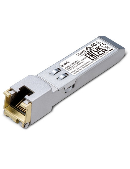Modul SFP+ TP-Link 10G BASE-T RJ45 SFP+, 10GBASE-T: UTP cat.6a or above (max. 30m), "SM5310-T"