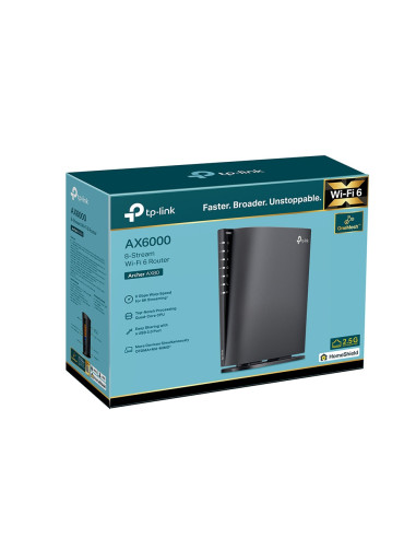 ROUTER TP-LINK wireless AX6000,1 x 2.5 Gbps...
