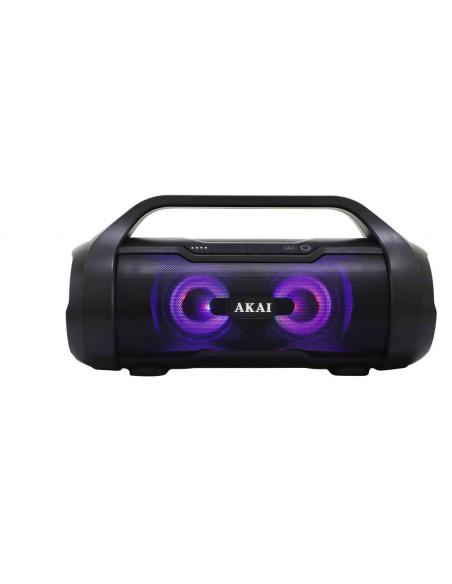 BOXE portabile AKAI, compact 2.0, RMS 15W, Bluetooth, conector Bluetooth, Jack 3.5mm, USB, negru, "ABTS-50"