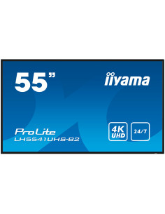 55IN 3840X2160 4K UHD IPS 1 HAZ/VGA HDMI 500CD/QM MEDIA...