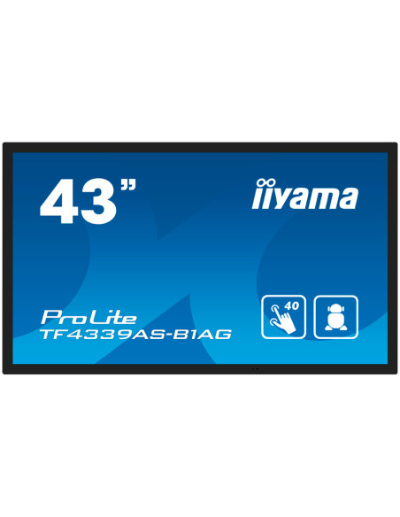 IIYAMA Prolite TF4339AS-B1AG Business Monitor - 108 cm (42.5"), 4K UHD (3840x2160), IPS LED, 60Hz, 8ms, 500 cd/m2 "TF4339AS-B1AG