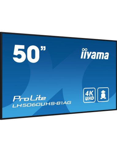 IIYAMA LFD LH5060UHS-B1AG 50" 4K UHD...