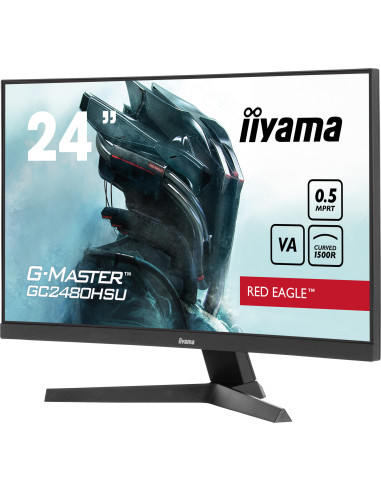 IIYAMA Monitor LED GC2480HSU-B1 23.6" VA Curved...