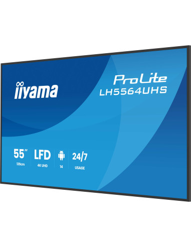 IIYAMA LFD LH5564UHS-B1AG 4K VA 55" 500cd...