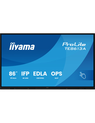IIYAMA LFD ProLite TE8613A-B2AG 86" Google EDLA...
