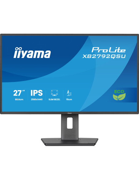Iiyama ProLite XB2792QSU-B1 LED monitor 27" 1920x1080 Full HD (1080p) 120 Hz IPS 350 cd 1500, 3 ms HDMI DP speakers black "XB279