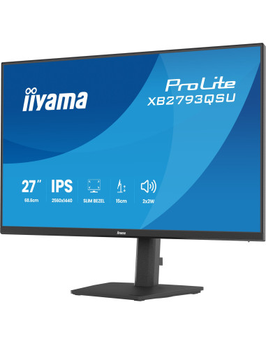 IIYAMA Monitor LED XB2793QSU-B1 27" 2560 x 1440...