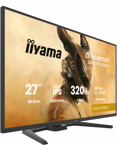 IIYAMA Monitor LED GB2791QSU-B1 G-MASTER 27"...
