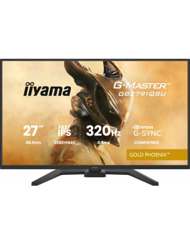 IIYAMA Monitor LED GB2791QSU-B1 G-MASTER 27"...