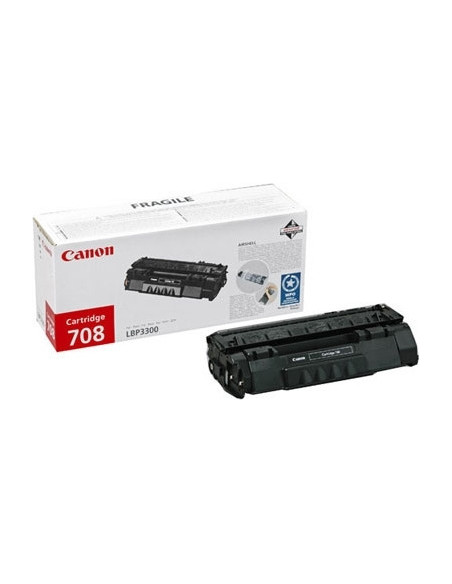Toner Original Canon Black, CRG-708, pentru LBP-3300 LBP-3360, 2.5K, , "CR0266B002AA"