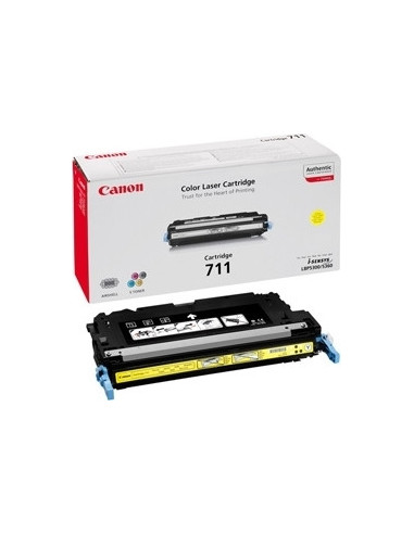 Toner Original Canon Yellow, CRG-711Y, pentru...
