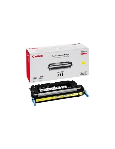Toner Original Canon Yellow, CRG-711Y, pentru LBP-5300 LBP-5360 MF-9130 MF-9170 MF-9220 MF-9280, 6K, , "CR1657B002AA"