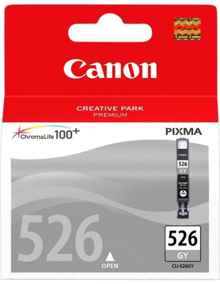 Cartus Cerneala Original Canon Grey, CLI-526GY, pentru Pixma IP4850 IP4950 IX6550 MG5150 MG5250 MG5350 MG6150 MG6250 MG8150 MG82