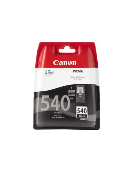 Cartus Cerneala Original Canon Black, PG-540 EUR, pentru Pixma MG2150 MG2250 MG3150 MG3250 MG3550 MG3650 MG4150 MG4250 MX375 MX3