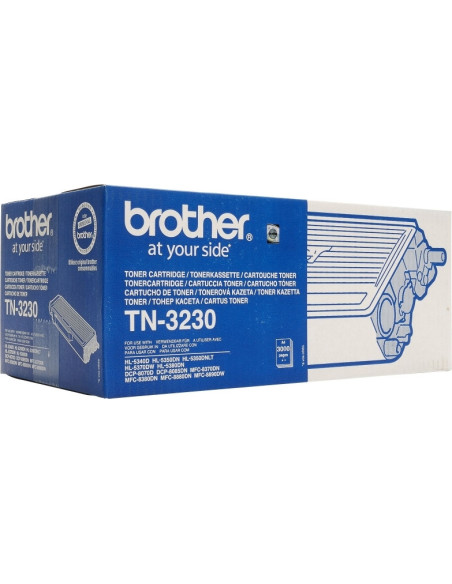 Toner Original Brother Black, TN3230, pentru HL-5340 5350 5380 DCP-8070 8085 MFC-8370 8380 8880, 3K,"TN3230"