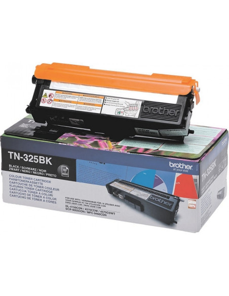 Toner Original Brother Black, TN325BK, pentru HL-4140 4150 4570 DCP-9270 9055 MFC-9970 9460, 4K,"TN325BK"