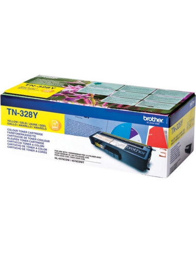 Toner Original Brother Yellow, TN328Y, pentru...