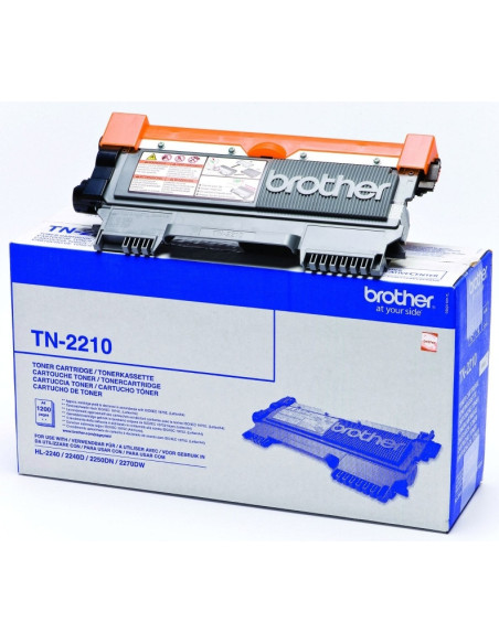 Toner Original Brother Black, TN2210, pentru HL-2240 2250 DCP-7060 7065 7070 MFC-7360 7460 Fax-2845, 1.2K,"TN2210"