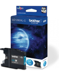 Cartus Cerneala Original Brother Cyan, LC1280XLC, pentru...