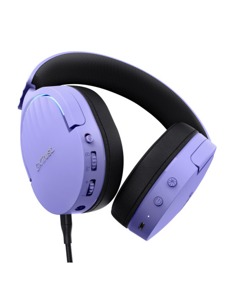 Casti audio TRUST Casti Trust GXT 491P Fayzo cu fir, mov