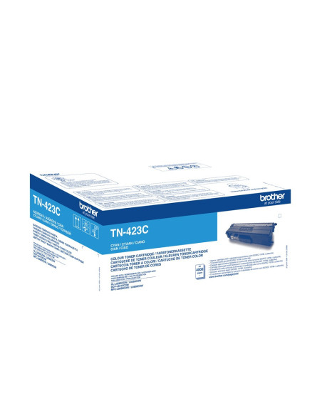 Toner Original Brother Cyan, TN423C, pentru HL-L8260 L8360 DCP-L8410 MFC-L8690 L8900, 4K,"TN423C"